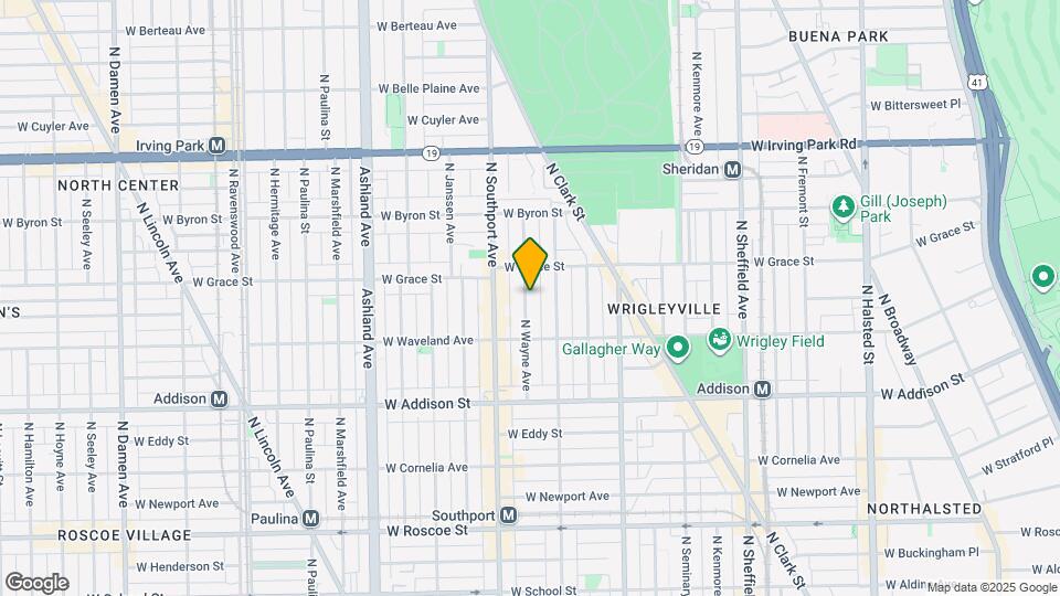 3761 N Wayne Ave Map and Location Details