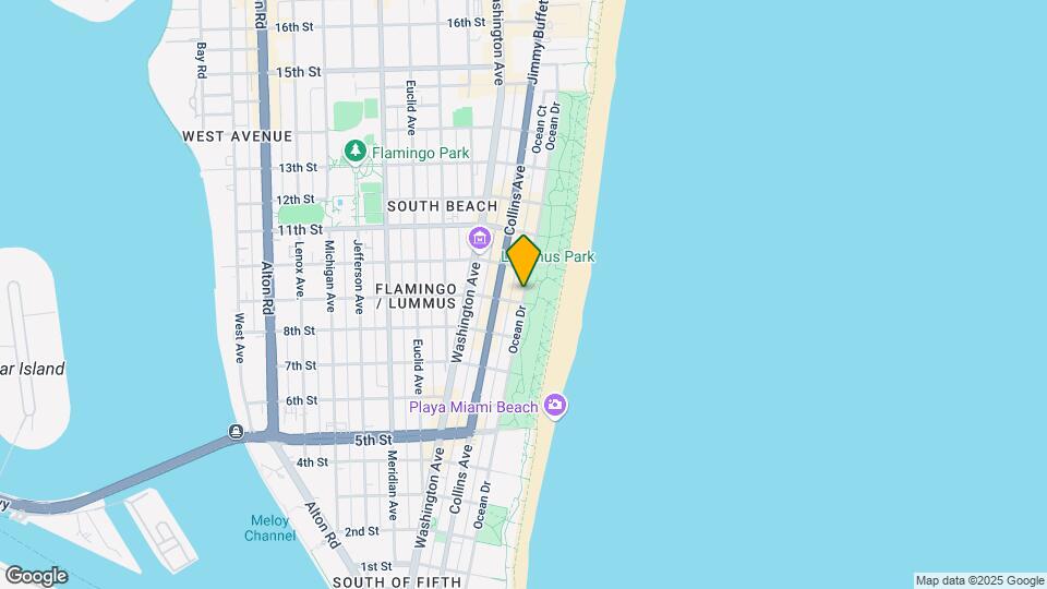 918 Ocean Dr Map and Location Details