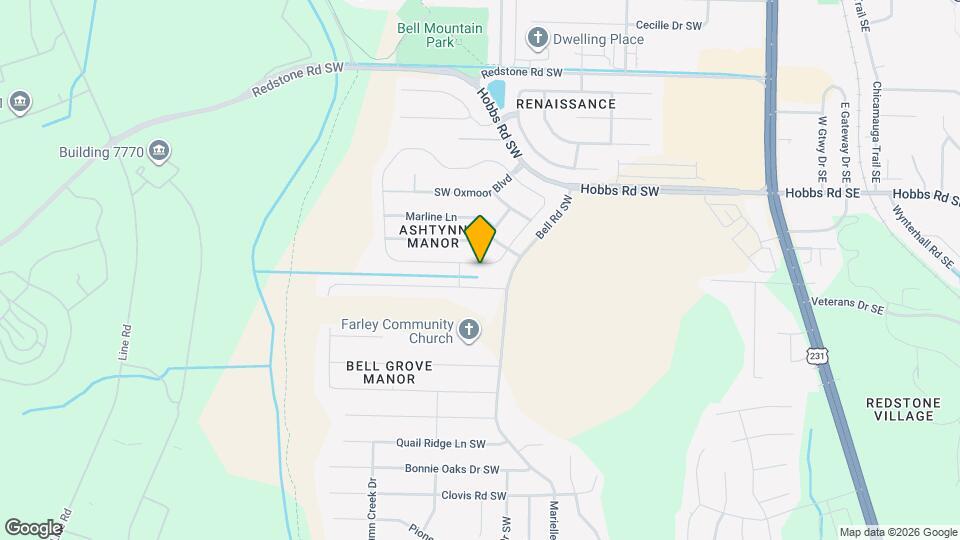 2513 Slate Dr SW Map and Location Details