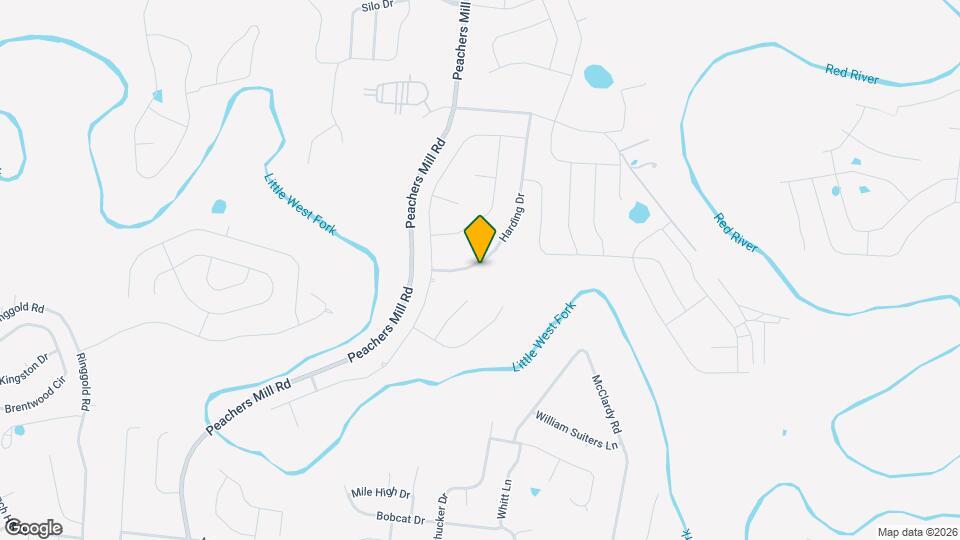 "Charming 3-Bedroom Home with 2.5 Baths and 1632 Sq Ft of Comfort in Clarksville!" Map and Location Details