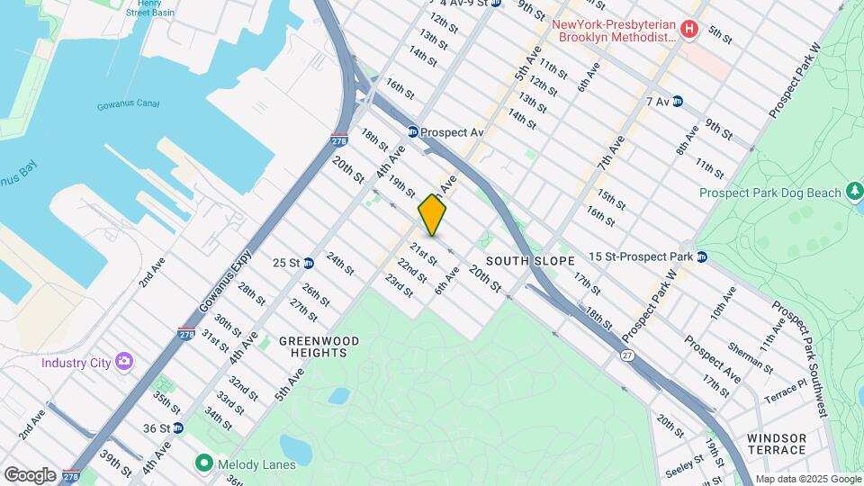 270 20th St Map and Location Details