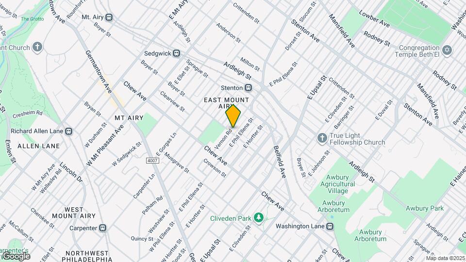 400 Vernon Rd Map and Location Details