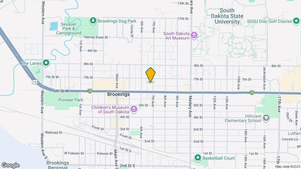 617 7th Ave Map and Location Details