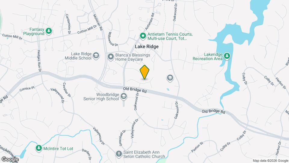 2834 Cambridge Dr Mapa y Detalles de la Ubicación