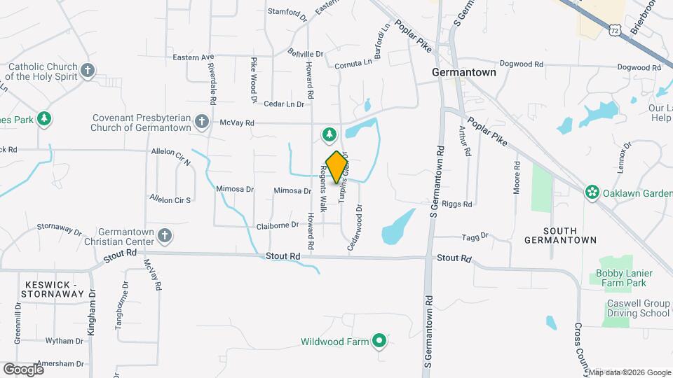 2491 Turpins Glen Dr Map and Location Details