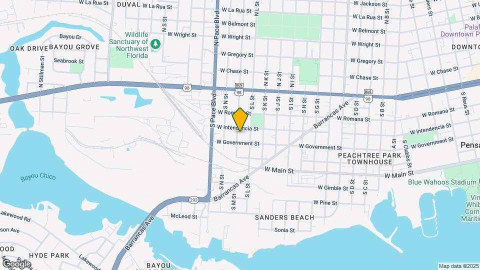 350 S M St Mapa y Detalles de la Ubicación