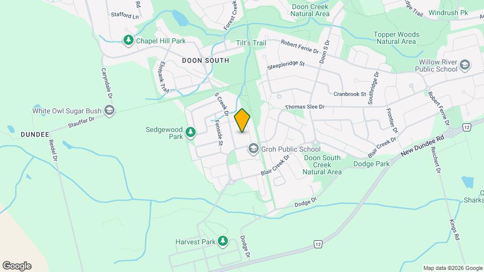 145 S Creek Dr Map and Location Details