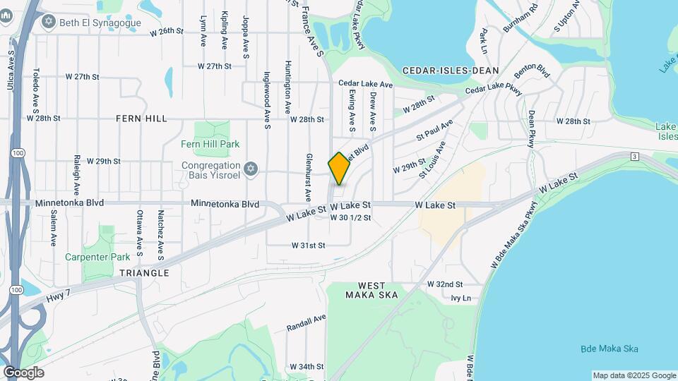 2921 Sunset Blvd Map and Location Details