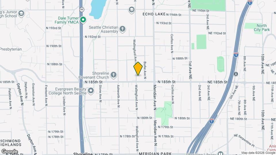 18512 Wallingford Ave N Map and Location Details