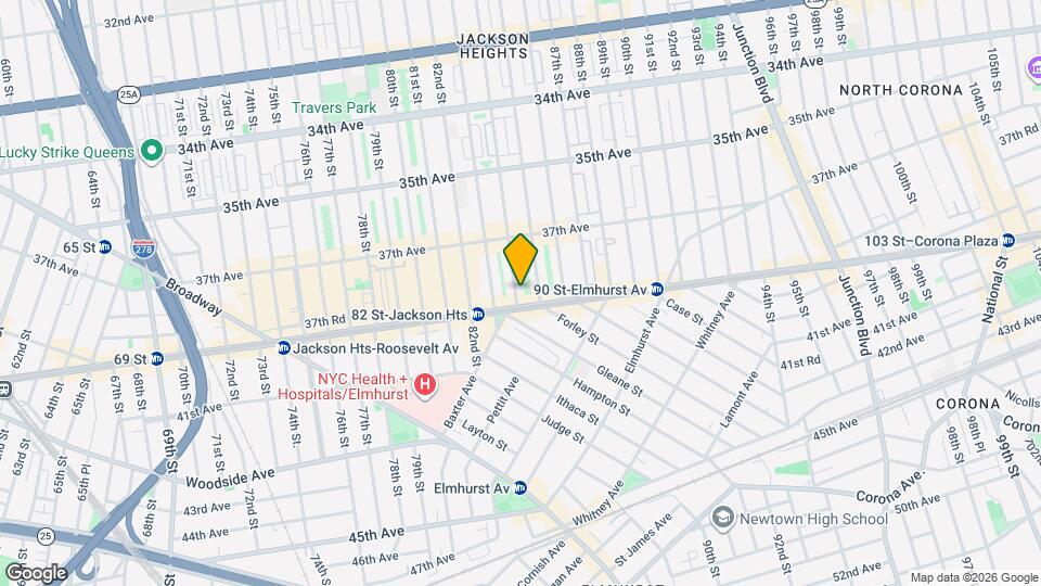 3755 84th St Map and Location Details