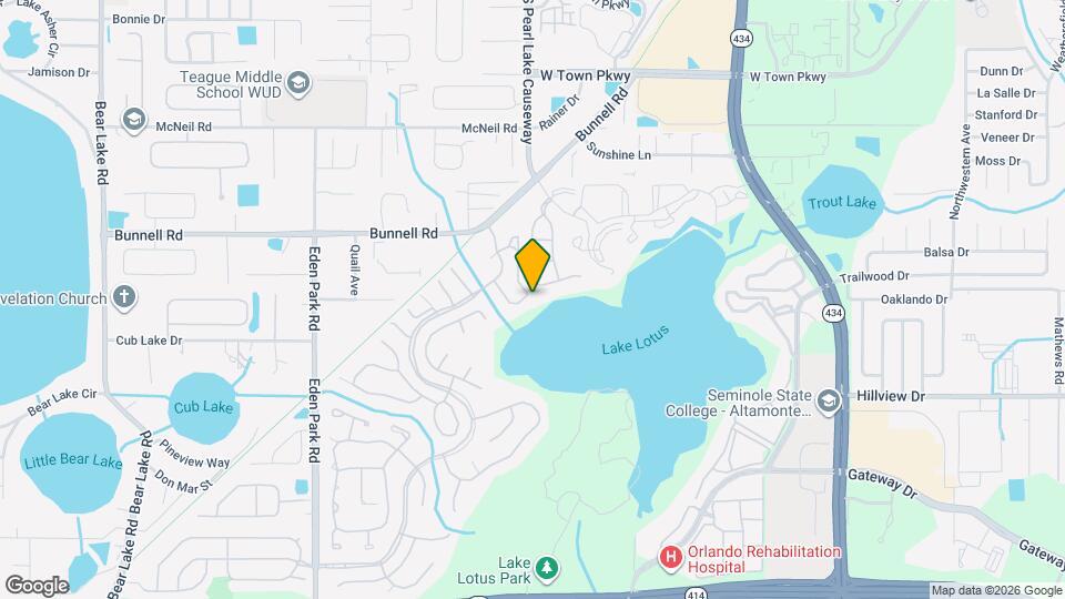587 Northbridge Dr Map and Location Details