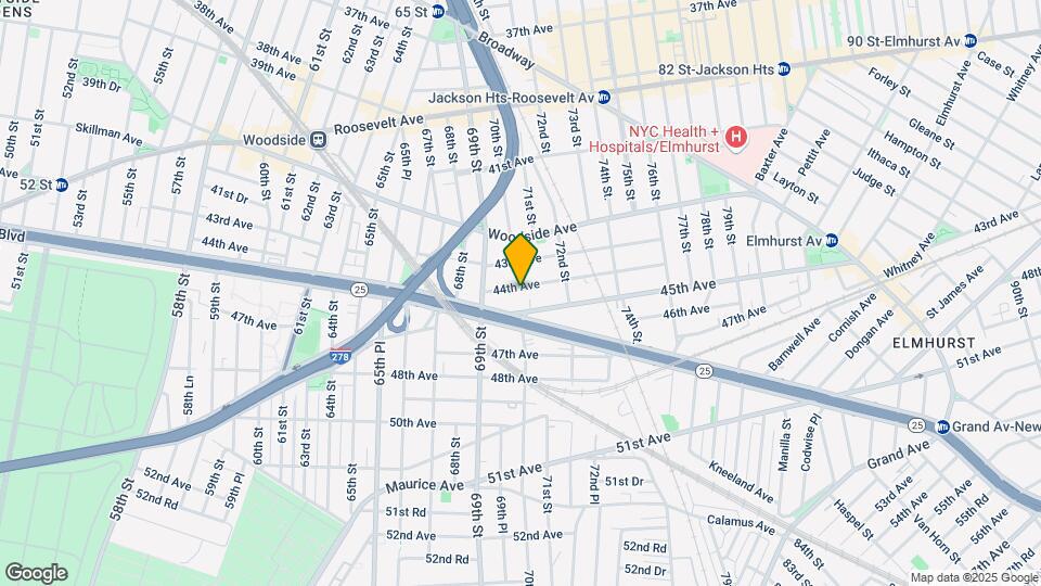 6938 44th Ave Mapa y Detalles de la Ubicación