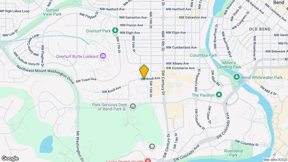 1535 SW Knoll Ave Map and Location Details