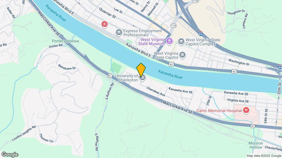2111 Kanawha Ave SE Mapa y Detalles de la Ubicación