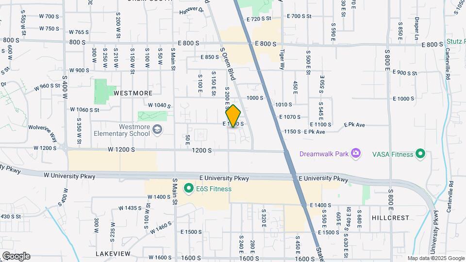 215 1135 S Map and Location Details