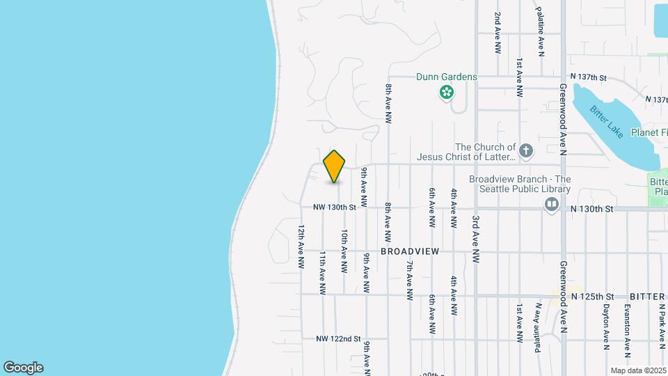 13025 10th Ave NW Map and Location Details