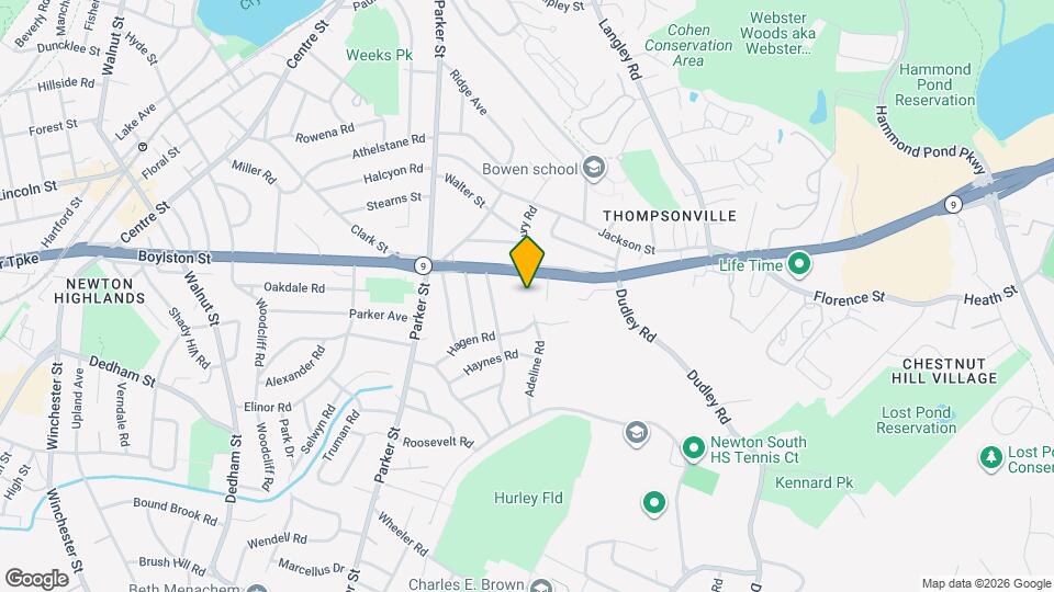 528 Boylston St Mapa y Detalles de la Ubicación