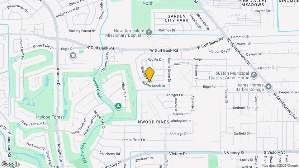 3718 Storm Creek Dr Map and Location Details