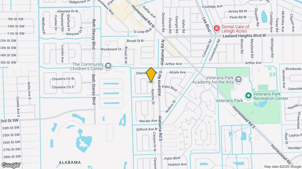 25 Apache St Map and Location Details