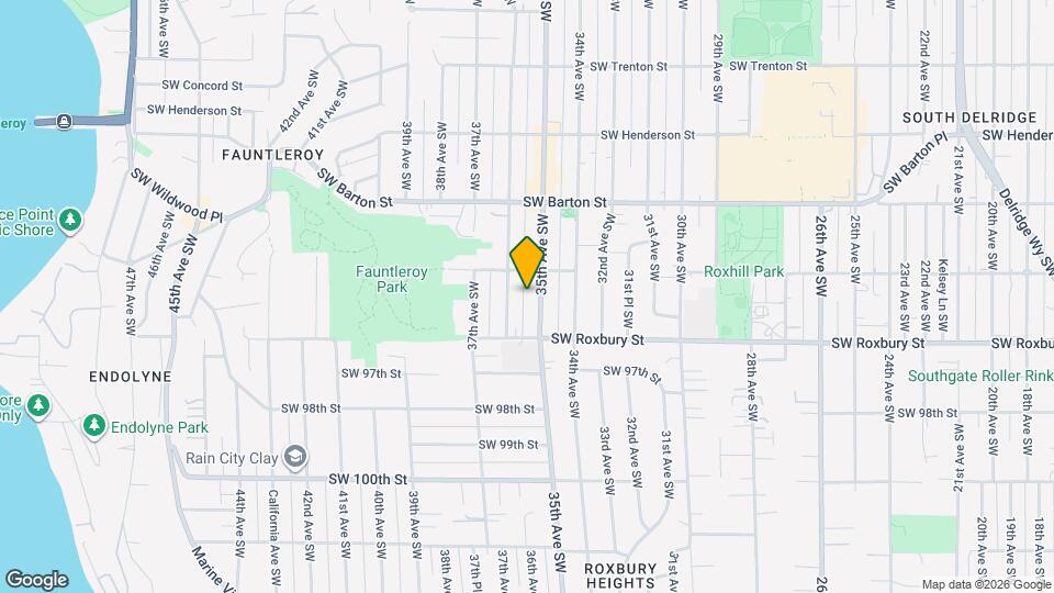 9423 35th Ave SW Map and Location Details