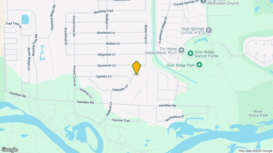 1710 Palmetto Ln Map and Location Details