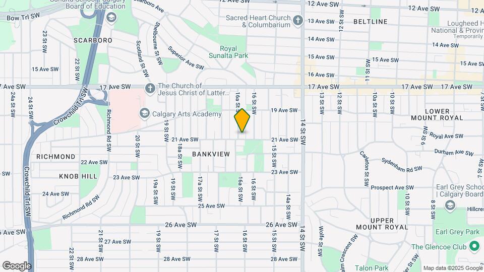 2142 16A St SW Map and Location Details