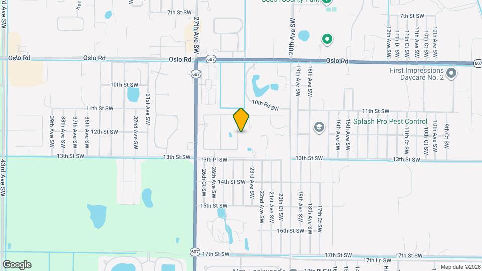 2575 12th Square SW Map and Location Details