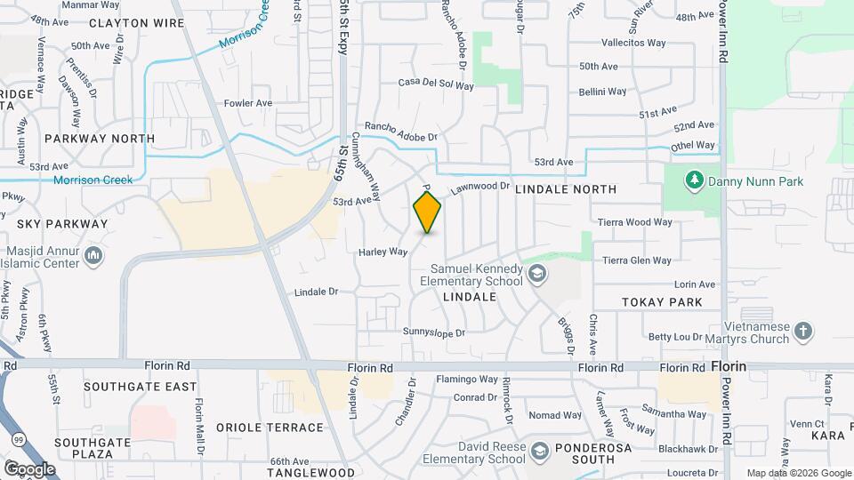 6927 Arvada Ct Map and Location Details