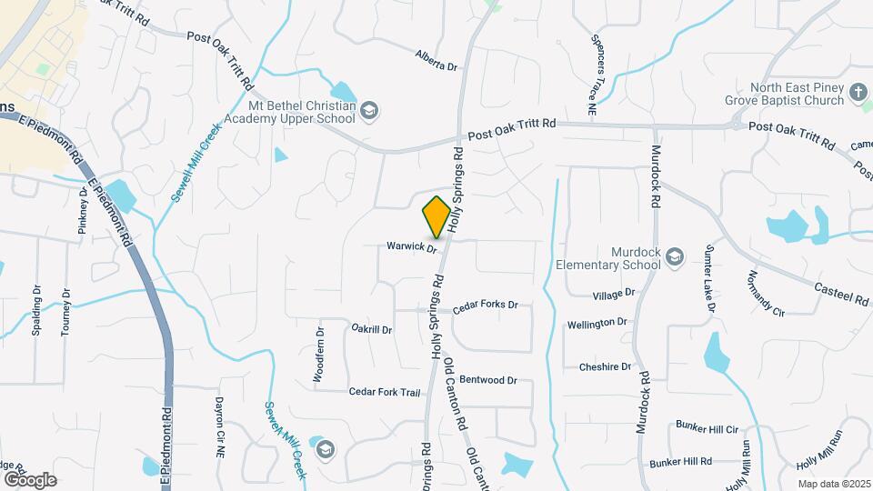 2371 Holly Springs Rd Map and Location Details