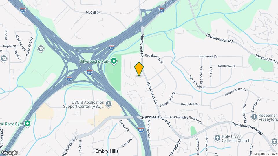 3418 Rose Arbor Ct Mapa y Detalles de la Ubicación