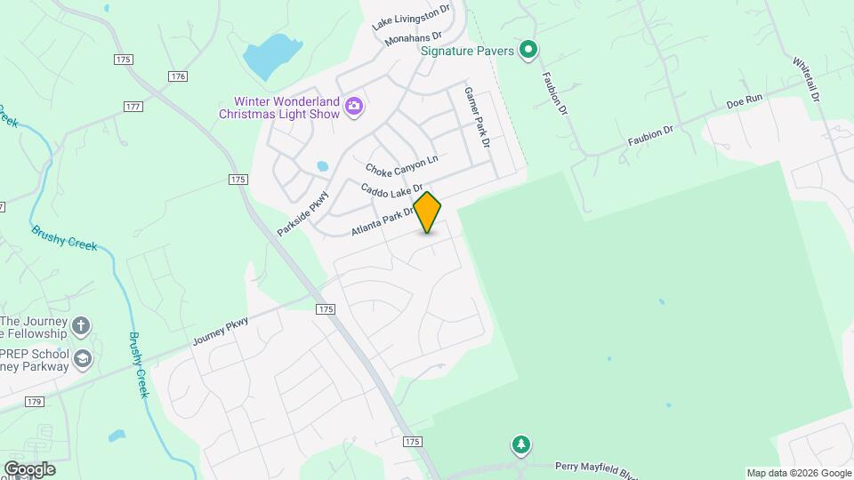 4429 Casa Robles Dr Map and Location Details