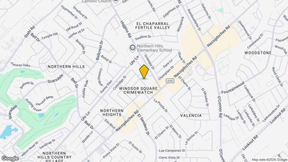 4911 Tennyson Dr Map and Location Details