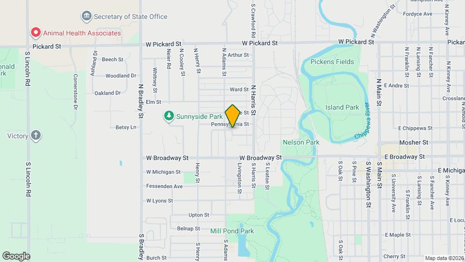 1213 Park Dr Map and Location Details