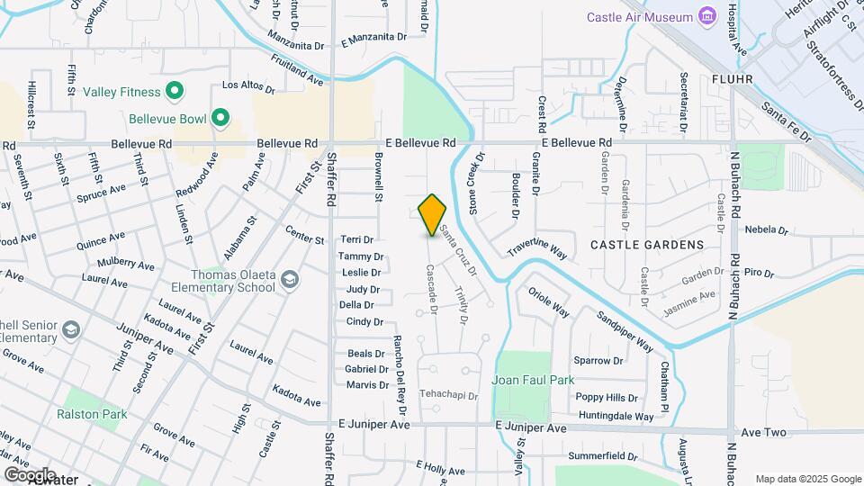 Castle Vista Senior Duplex Community Map and Location Details