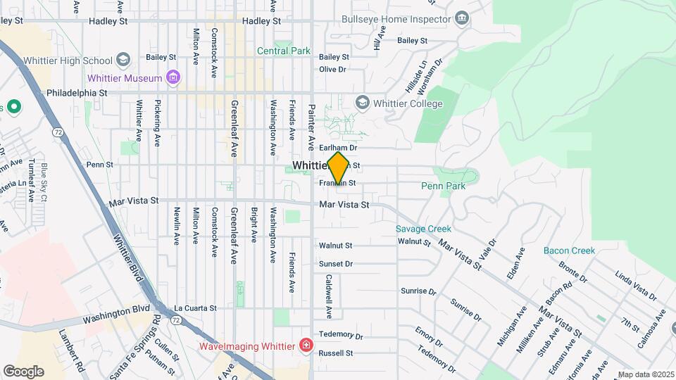 13518 Franklin St Map and Location Details