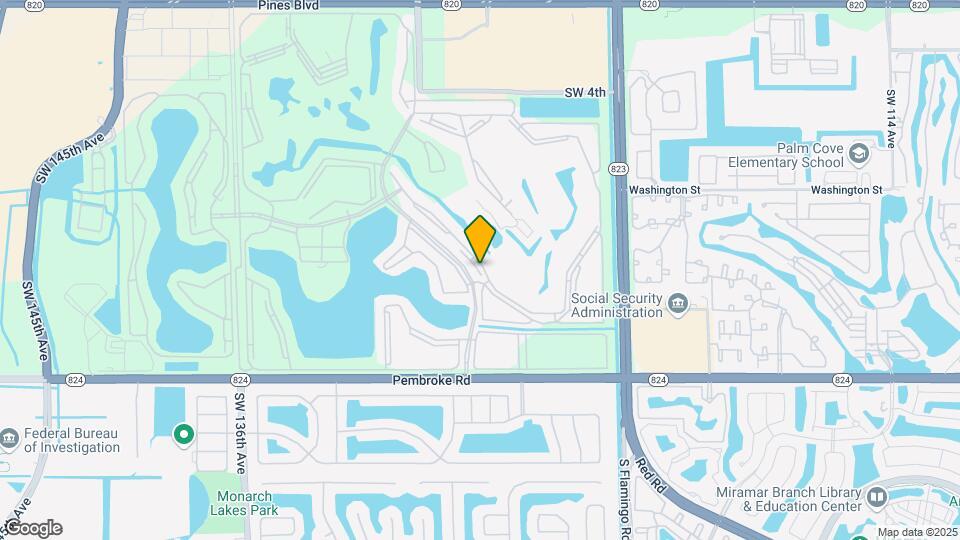 1401 SW 128th Ter, Unit # 103H Mapa y Detalles de la Ubicación