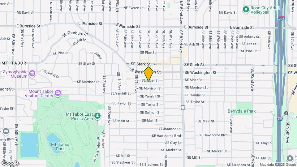 725 SE 78th Ave Map and Location Details