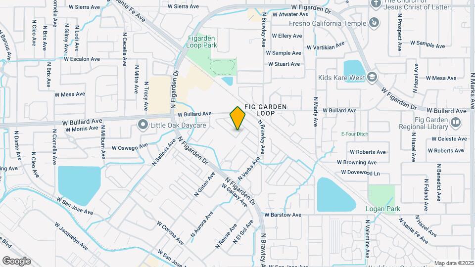 4071 W Peach Tree Ln Map and Location Details