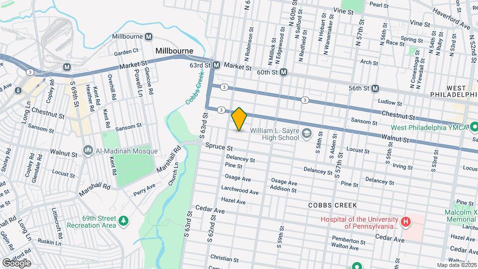 6130 Locust St Map and Location Details