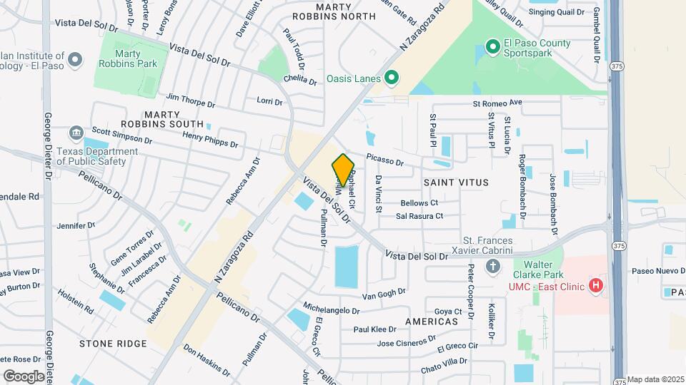 1546 Whistler Ln Map and Location Details