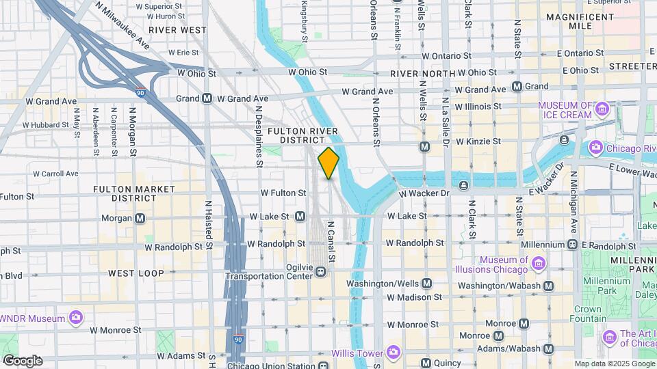 310 N Canal St Map and Location Details