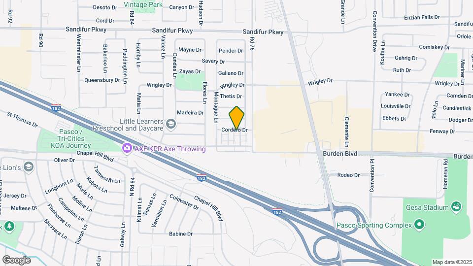 4910 Guemes Ln Map and Location Details