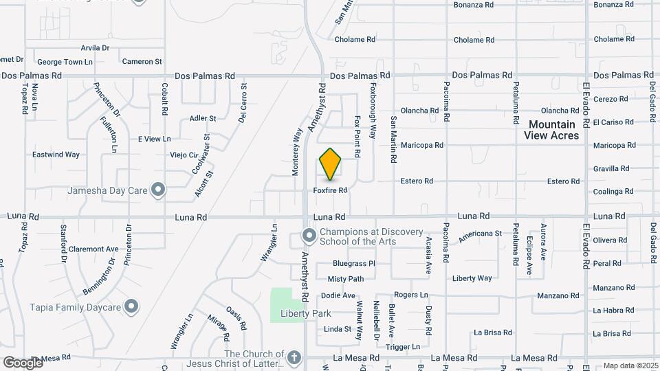 13768 Foxfire Rd Map and Location Details