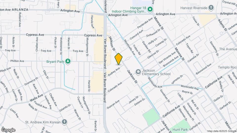 9145 Audrey St Map and Location Details