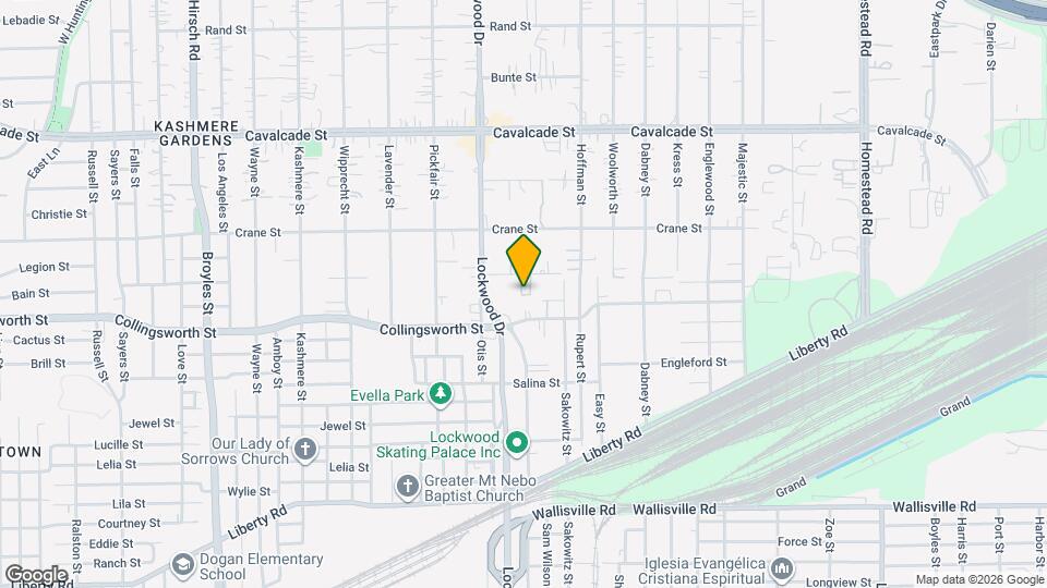 5442 Makeig St Map and Location Details