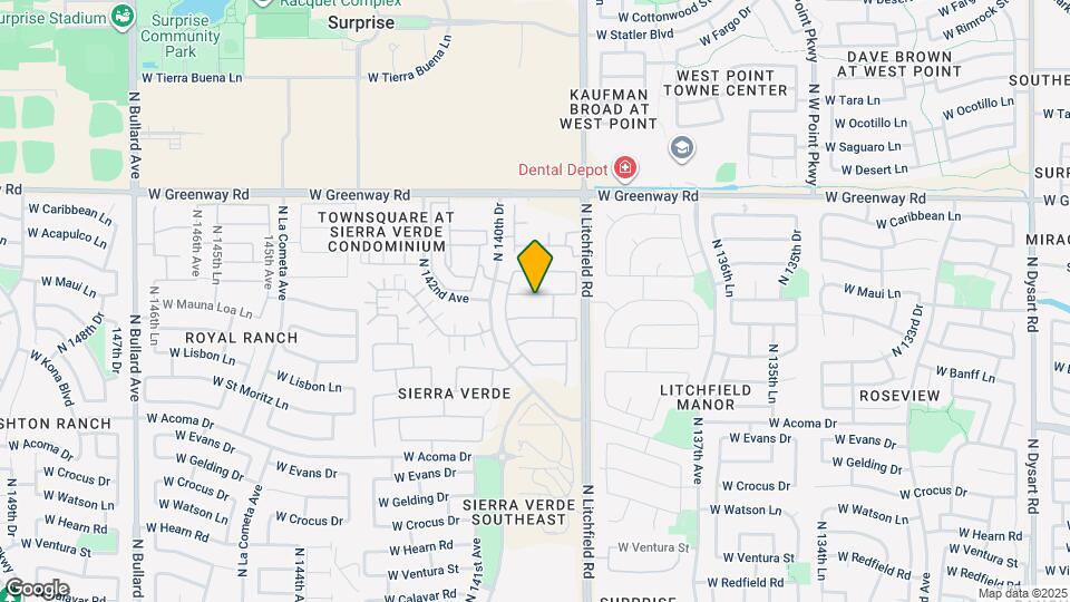 13959 W Country Gables Dr, Unit 1234 Map and Location Details