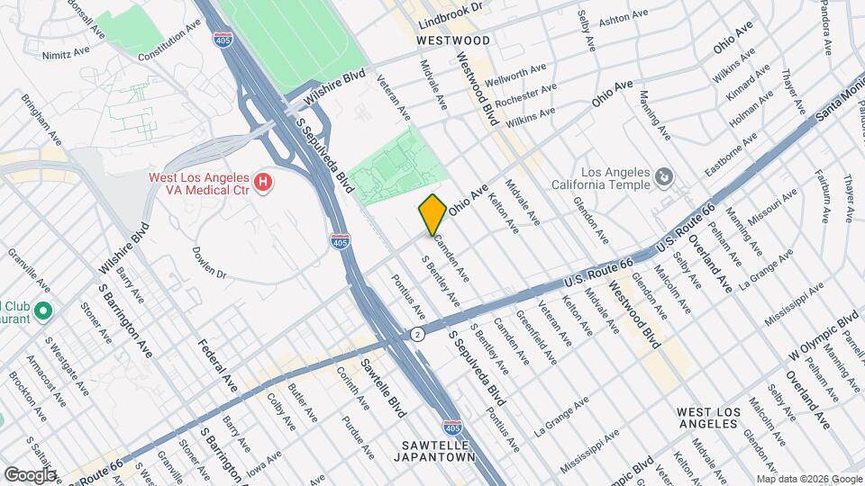 1511 Camden Ave Map and Location Details
