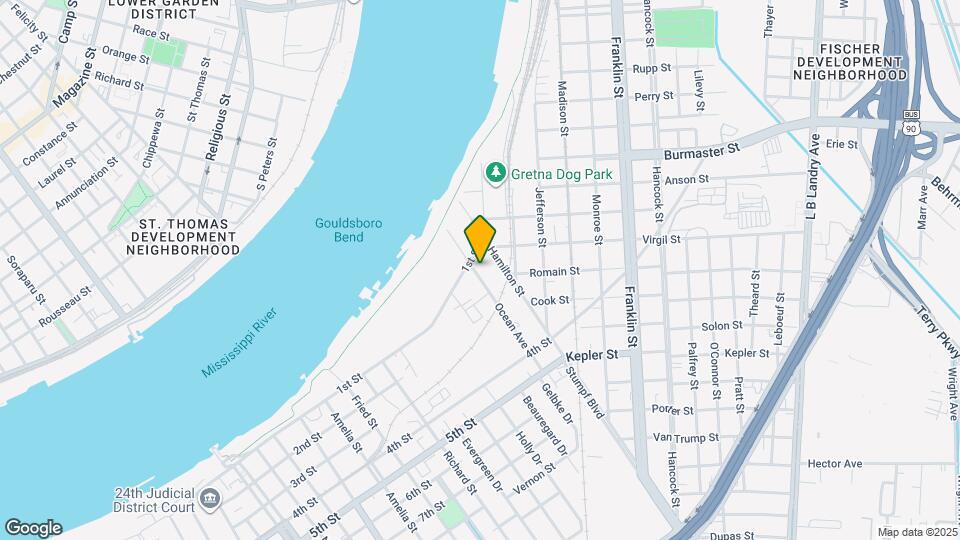 317 Ocean Ave Map and Location Details