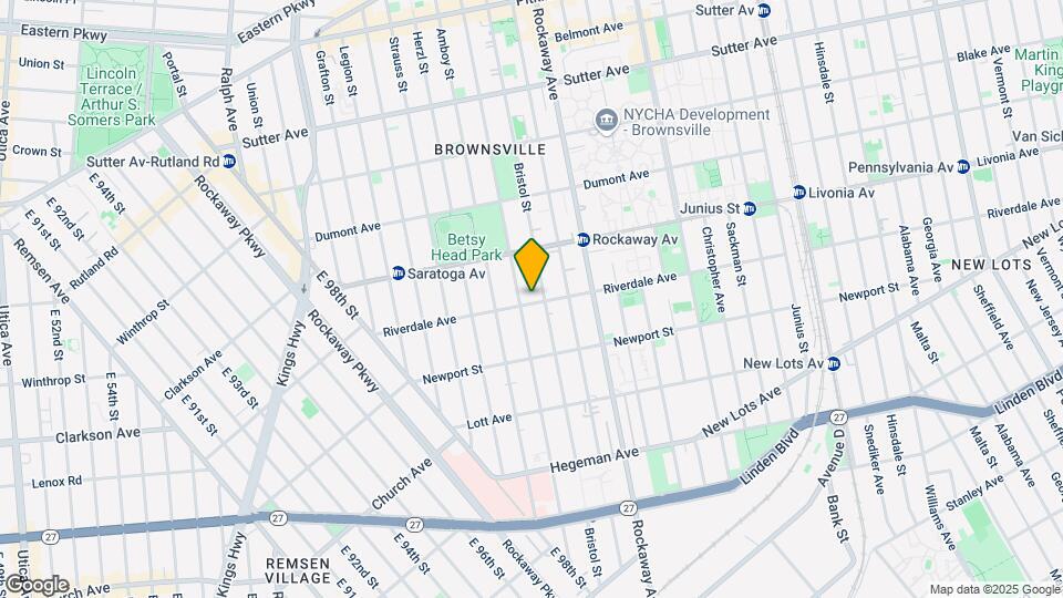 167 Riverdale Avenue Map and Location Details
