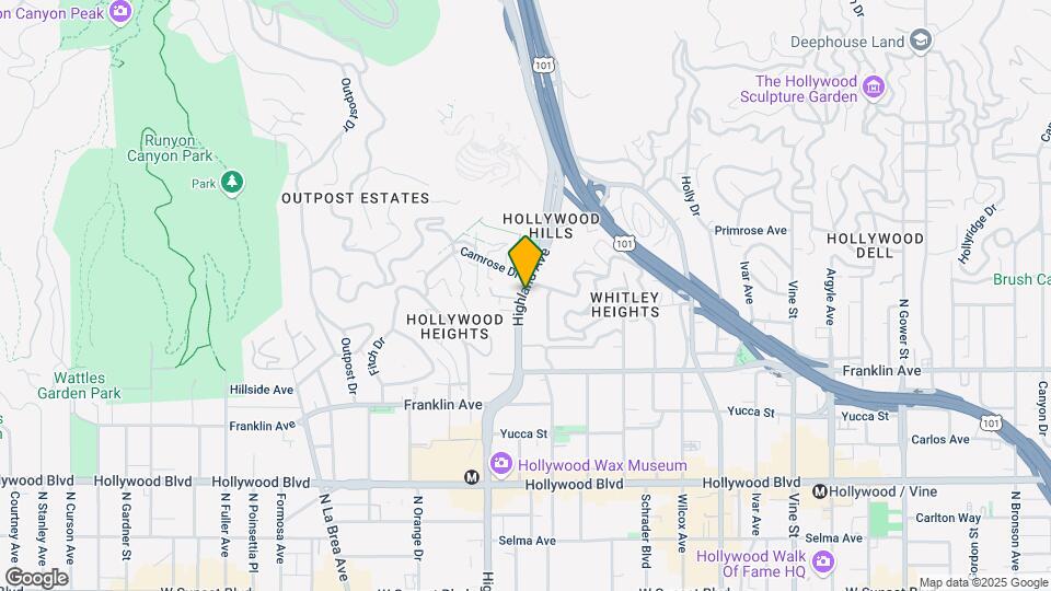 2036 Highland Ave Map and Location Details